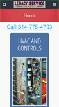 Mobile Screenshot of legacyserviceandsupply.com